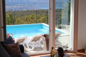 House | View from property - Holiday Home-big Swimming Pool-amazing Views (Kraljevica)