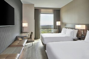 Premium bedding, down comforters, in-room safe, desk - AC Hotel by Marriott Austin Hill Country (Austin)