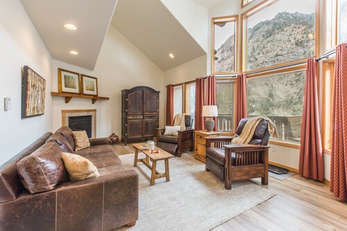 Spacious Deck | Fireplace | Mountain Views | Prime Location