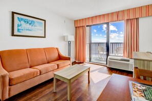 TV, DVD player, video library