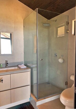 Towels, soap, toilet paper