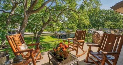 The Gathering Place on Lake LBJ, Waterfront Home on a Quiet Cove!
