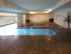 Indoor pool, outdoor pool