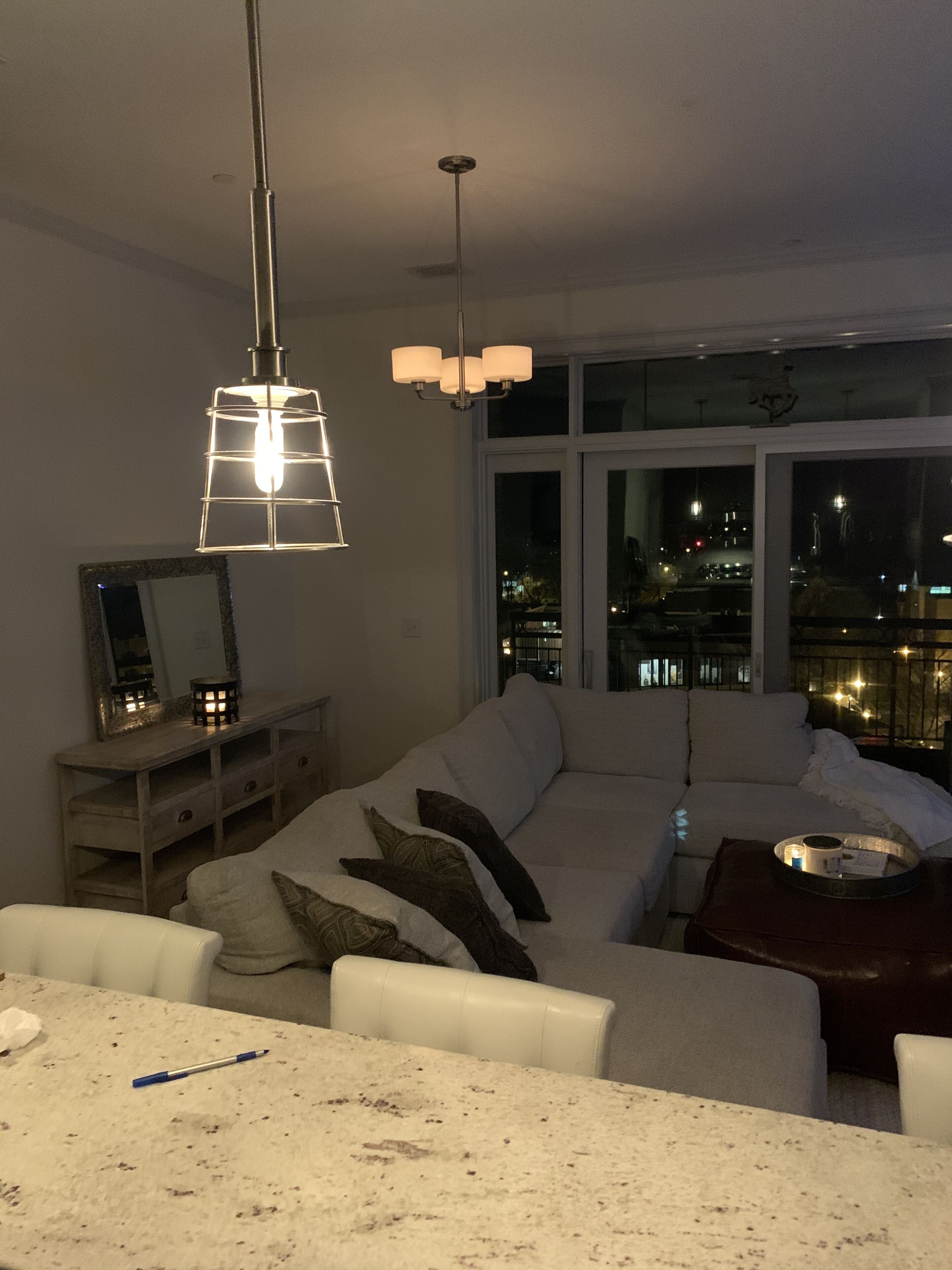 TV connectée, cheminée