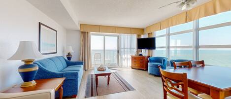 Televisor, reproductor de DVD i videoteca