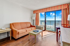 TV, DVD player, video library