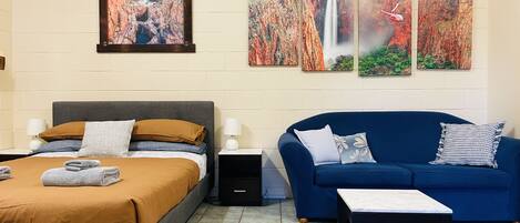 1 camera, ferro/asse da stiro, Wi-Fi gratuito, lenzuola