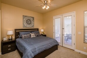 4 bedrooms, desk, iron/ironing board, free WiFi