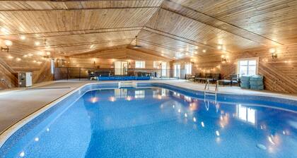 Epic Indoor Pool w/slide & hot tub close to beach