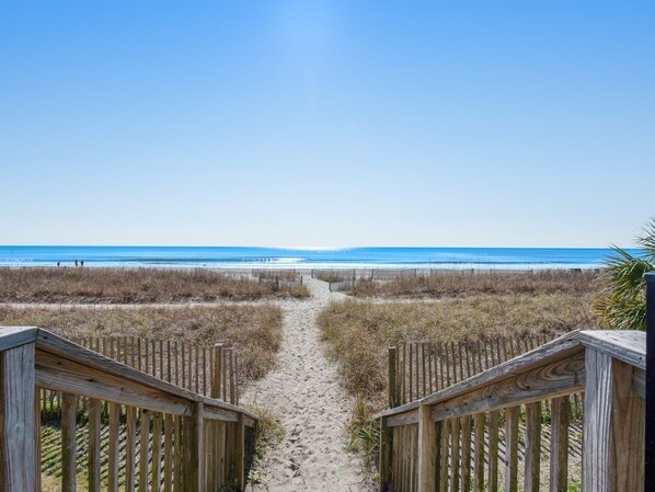 Ubicación a pie de playa