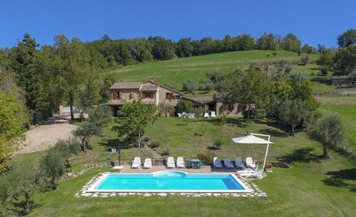 Charming Villa, private pool, fantastic landscape - le Marhe - Gualdo