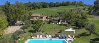 Charming Villa, private pool, fantastic landscape - le Marhe - Gualdo