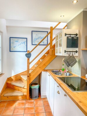 Fridge, oven, dishwasher, high chair - Ferienhaus Wolff, Deutschland (Barth)