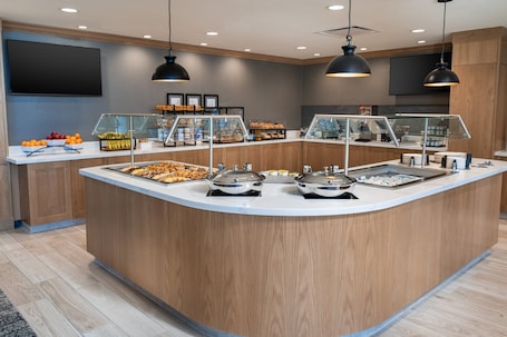 Free buffet breakfast