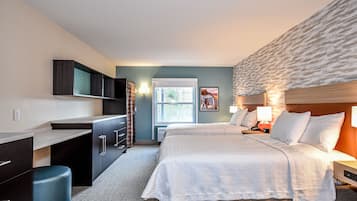 In-room safe, desk, laptop workspace, blackout drapes