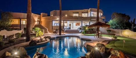 Una piscina climatizada