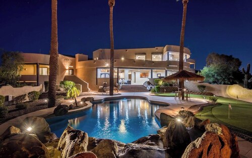 Happy Valley Hideaway | Resort-like home with amazing views & walking distance to hiking trails!