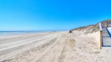 Aan het strand