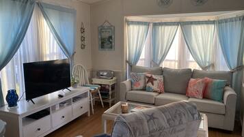 TV, DVD player, table tennis, stereo