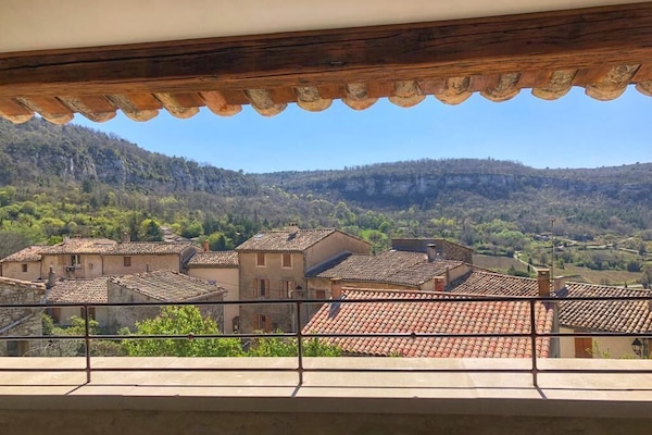 vue depuis la terrasse