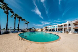 Indoor pool, a heated pool