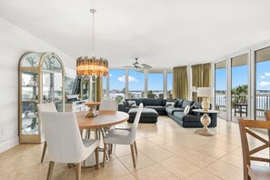 Interior - Pristine Corner Condo with LG Smart TV and View of Perdido Pass. Complimentary Boat Slip! (Orange Beach)