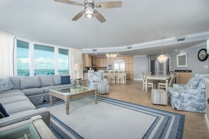 Smart TV, DVD player, ping pong, books