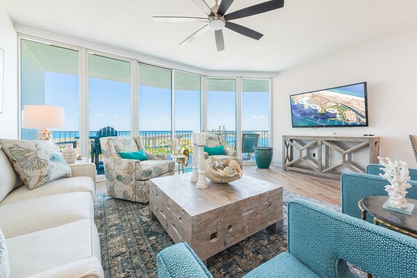 Smart TV, DVD player, ping pong, books