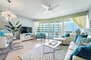 Smart TV, DVD player, ping pong, books