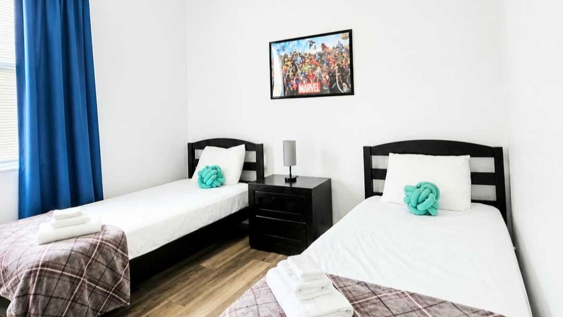 3 habitaciones, tabla de planchar con plancha y wifi gratis 