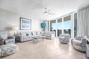 Smart TV, video games, ping pong, books