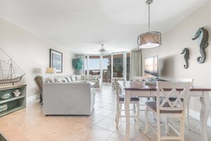 Smart TV, video games, ping pong, books