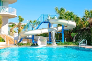 Indoor pool, a heated pool