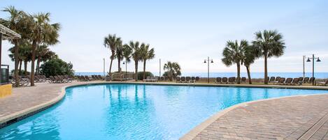 Indoor pool, a heated pool