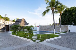 Alberca al aire libre 