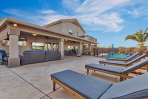 Terrace/patio - Heated Pool*Entertainment Oasis*Private Chef*Central/Extremely Private Location (Phoenix)
