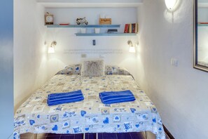 1 bedroom, iron/ironing board, travel crib, free WiFi