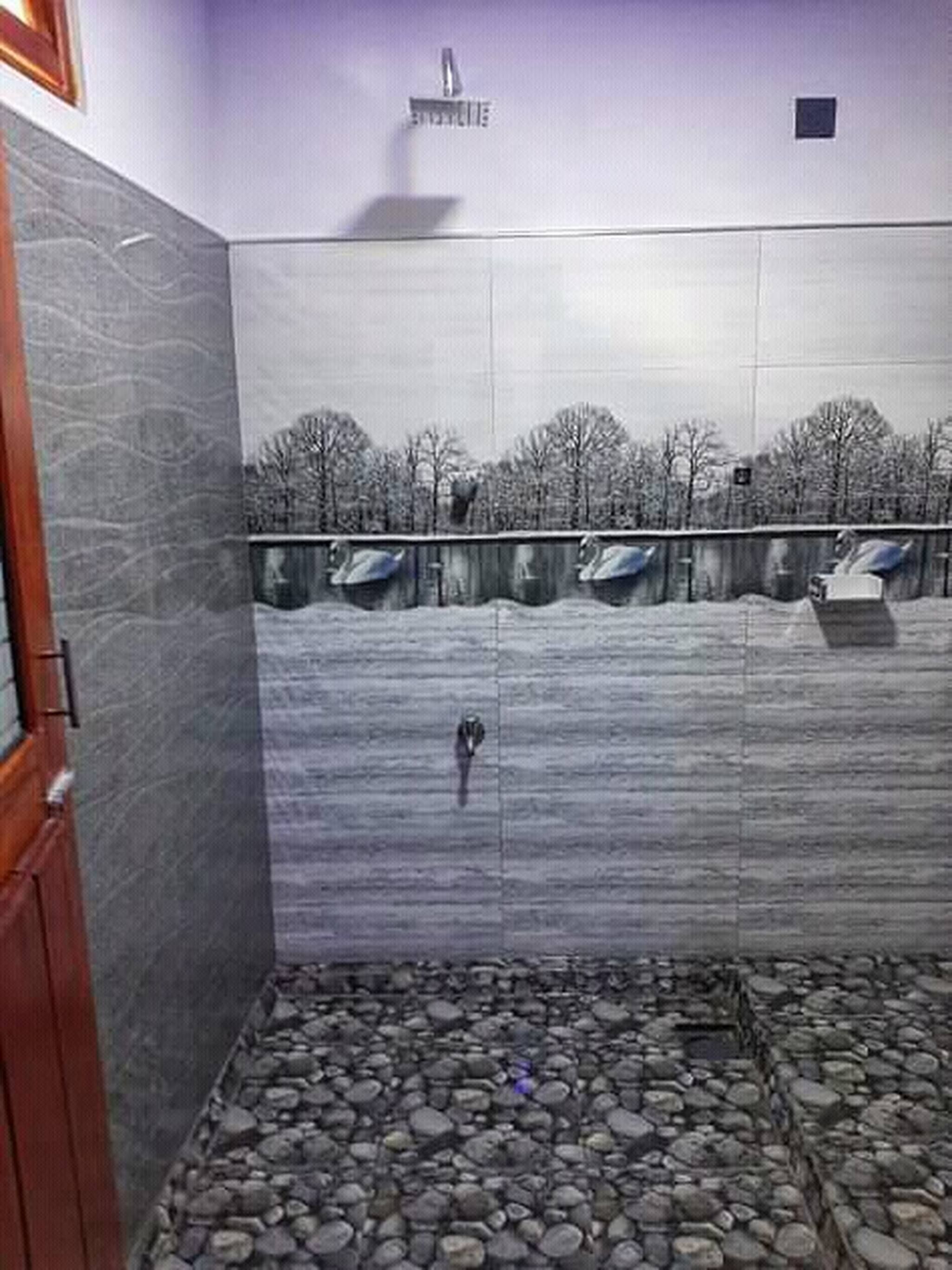 Rumah, 2 kamar tidur, akses difabel, pemandangan kebun | Kamar mandi