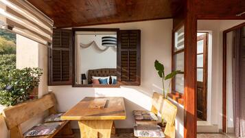 Apartemen (Comfort One Bedroom Apartment) | Teras/patio