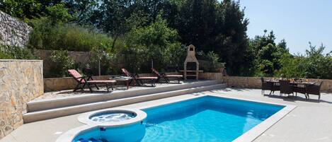 Villa (Four Bedroom Apartment - Balconies an) | Pool | Seasonal outdoor pool, pool umbrellas, pool loungers