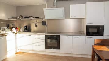 Microwave, electric kettle, eco-friendly cleaning products