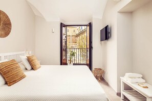 1 slaapkamer, een strijkplank/strijkijzer, reisbedje, gratis wifi