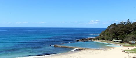 Accommodatie ligt op het strand