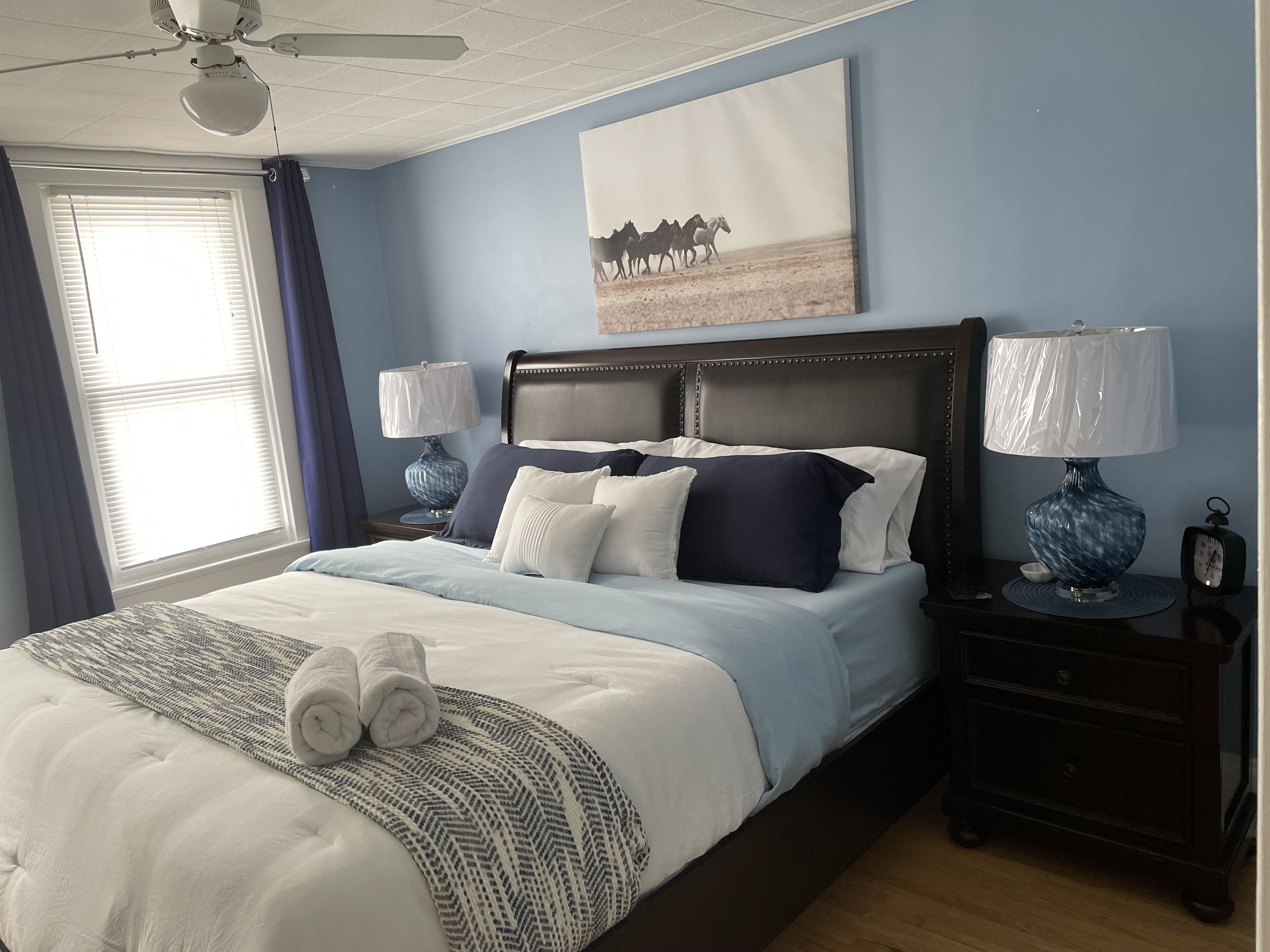 2 chambres, bureau, Wi-Fi gratuit, draps fournis