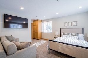2 chambres, fer et planche à repasser, lit de bébé portatif, Wi-Fi