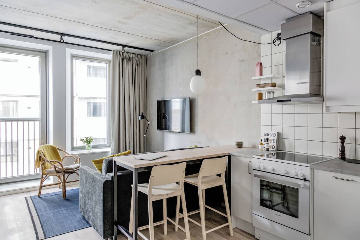 Apart Daire (Double with Sofabed) | Özel mutfak