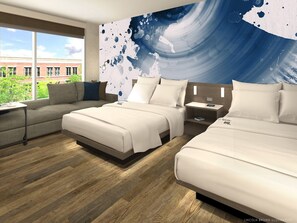 2 bedrooms, WiFi, wheelchair access