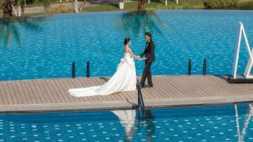 Indoor wedding
