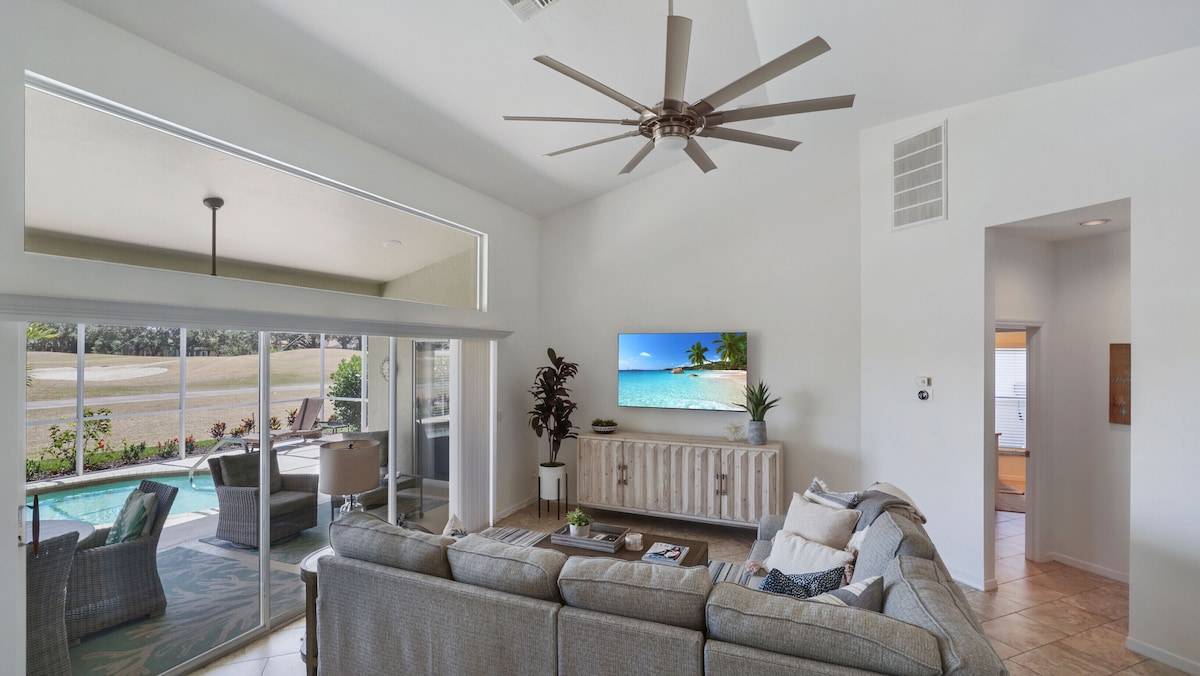 Photo 23 of Enjoy Players Club Access in this Luxurious Naples Golf Course Home.