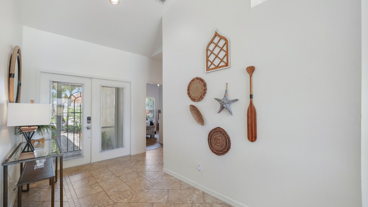 Photo 10 of Enjoy Players Club Access in this Luxurious Naples Golf Course Home.